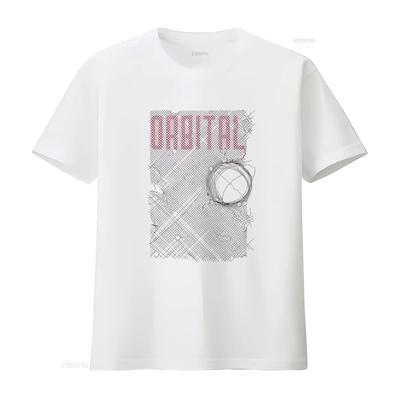 ORBITAL Techno Pioneers Band T-shirt Musique Électronique S 3XL Rare vintage Lavé Doux Streetwear Décontracté Haut Pour le Port Quotidien