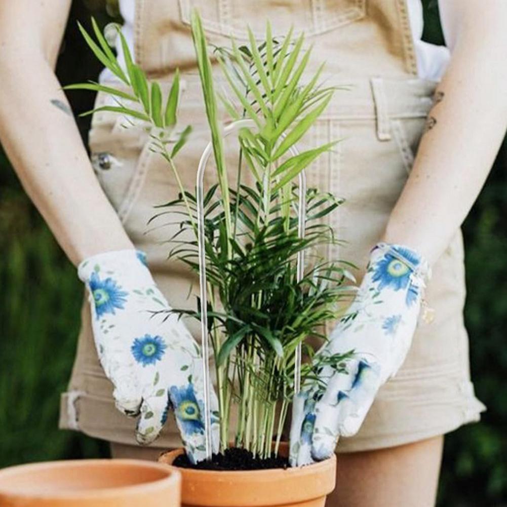 Acrylic U-Shaped Trellis Plant Support Frame Container Garden Accessory