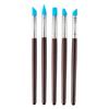 5Pcs/Set Clay Modeling Sculpting Kit Silicone Tip Clay DIY Craft Pottery Tool