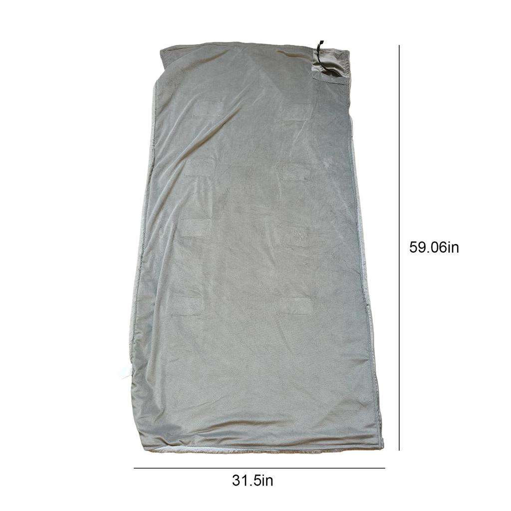 Electric Heated Blanket Wearable, USB Portable Heating Wrap Shawl Poncho with 3 Heat Settings, Machine Washable, Indoor Outdoor