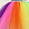 Regenbogen Pailletten Einhorn Kleid mit Flügeln & Kopfschmuck - Europäischer & Amerikanischer Stil 2026 für Mädchen