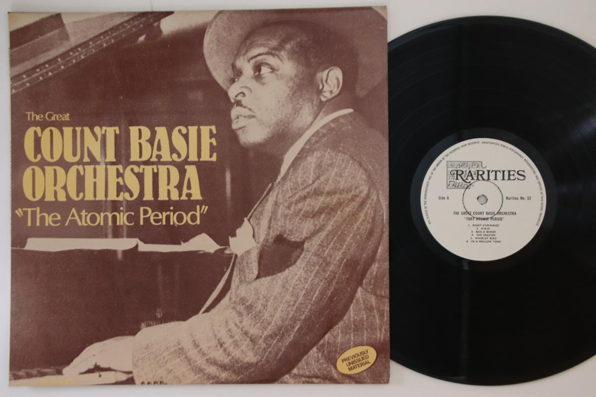 

LP Record COUNT BASIE - Atomic Period RARITIESNO52 RARITIES Denmark Jazz Used