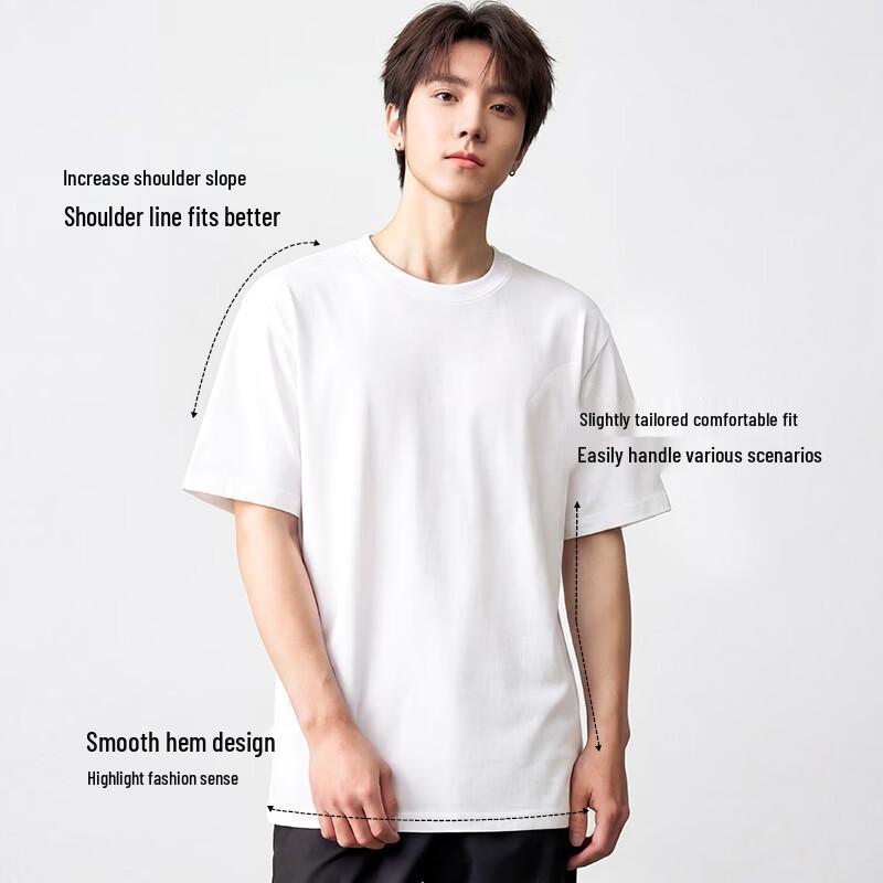 Jeanswest Men's Quick-Dry Cooling Short Sleeve T-Shirt