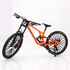Cross Alloy Bicycle Model - Double Shock Mountain Bike Toy with Variable Speed & Front/Rear Absorbers - Ornament Gift