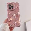 Minimalist Bubble Phone Case IPhone 15 Pro Max 14 With Electroplating Finish Shockproof Full Cover Silicone