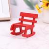 Dollhouse Miniature Furniture Fabric Sofa Couch Chair For 1/12 Doll House Accessories Living Room Decor Minimalist Simple