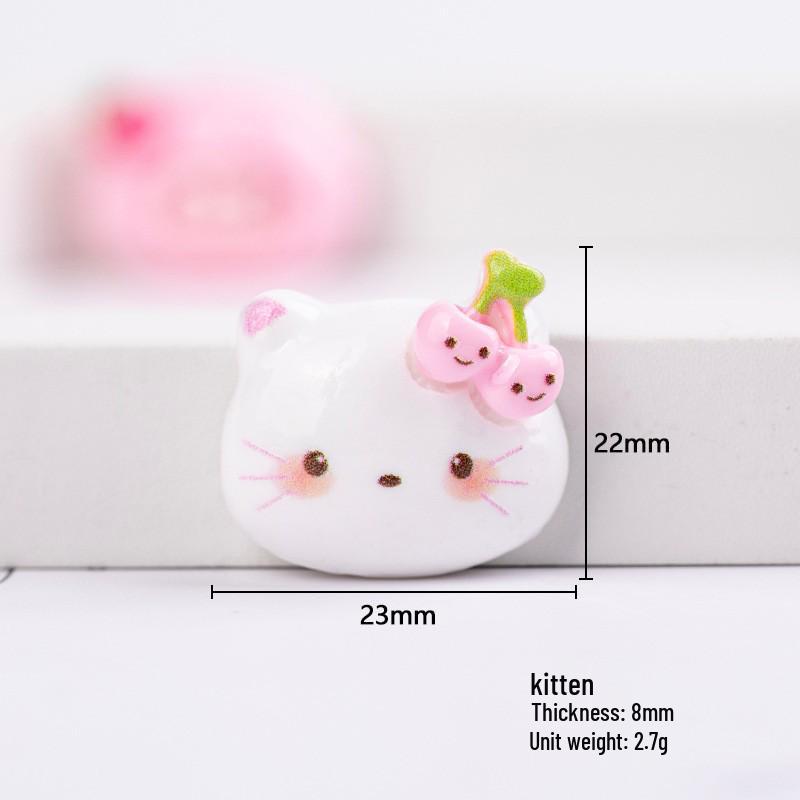 Kreskówkowe akcesoria żywiczne: Urocze naszywki DIY o tematyce owocowej i zwierzęcej, Dekoracje do etui na telefon z kremowym klejem, Magnesy na lodówkę, Materiały do rękodzieła na klamry do butów