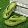 Zehentrenner Herren und Damen Sommer Rutschfest Outdoor Lässig Leicht Strandsandalen Dicke Sohle Haus Badeschuhe