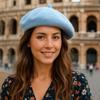 Wool Beret Hats For Women Flat Cap Hat Felt Berets Women Winter French Hat Girls Solid Color Fashion Autumn Winter Beret Hat