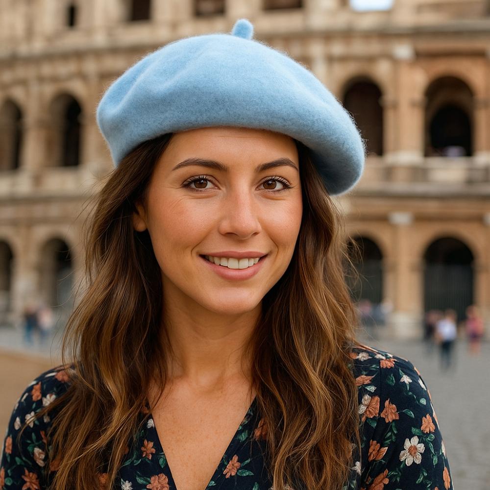 Wool Beret Hats For Women Flat Cap Hat Felt Berets Women Winter French Hat Girls Solid Color Fashion Autumn Winter Beret Hat