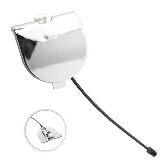 Perfectly Compatible Trailer Cover for Fiat 500 Rear Bumper Chrome Finish