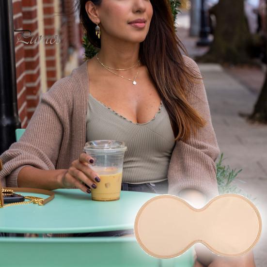 Rizinusöl-Packungswickel für die Brust, waschbar, wiederverwendbar, Rizinusöl-Kompressen-Pad, atmungsaktiv, weiches Tuch, schmerzfrei, organischer ätherischer Öl-Pflegewickel für