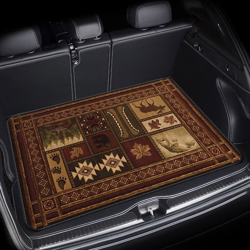 

Коврик для багажника автомобиля, прочный, водонепроницаемый, пылезащитный, легко моется, прочный, нескользящий, протектор заднего сиденья, антигрязевой коврик 75*100cm