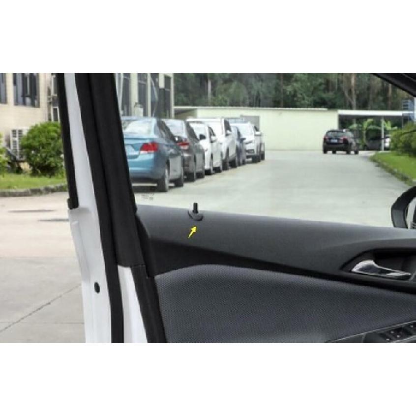 For Chevrolet Cruze 2016-19 Silver Steel Inner Door Bolt Lock Down Cover Trim 4X