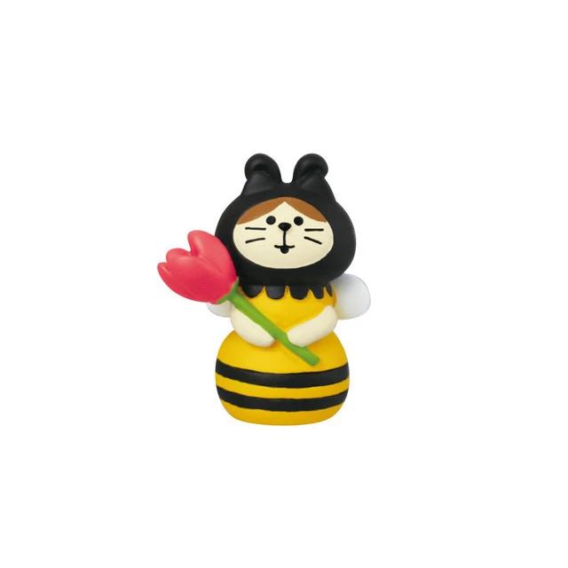 Cute Butterfly Beetle Cat Resin Ornament Collection Miniature Scene Cartoon Gift Toys Enlightenment Education Home Decoration