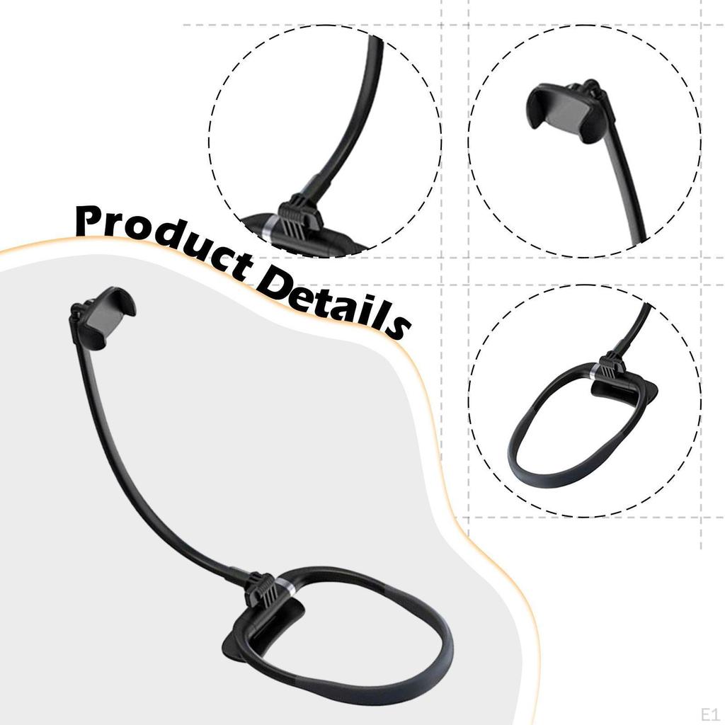 Neck Phone Holder Flexible Lazy Bracket Practical Multi Functional Universal Stand for Table