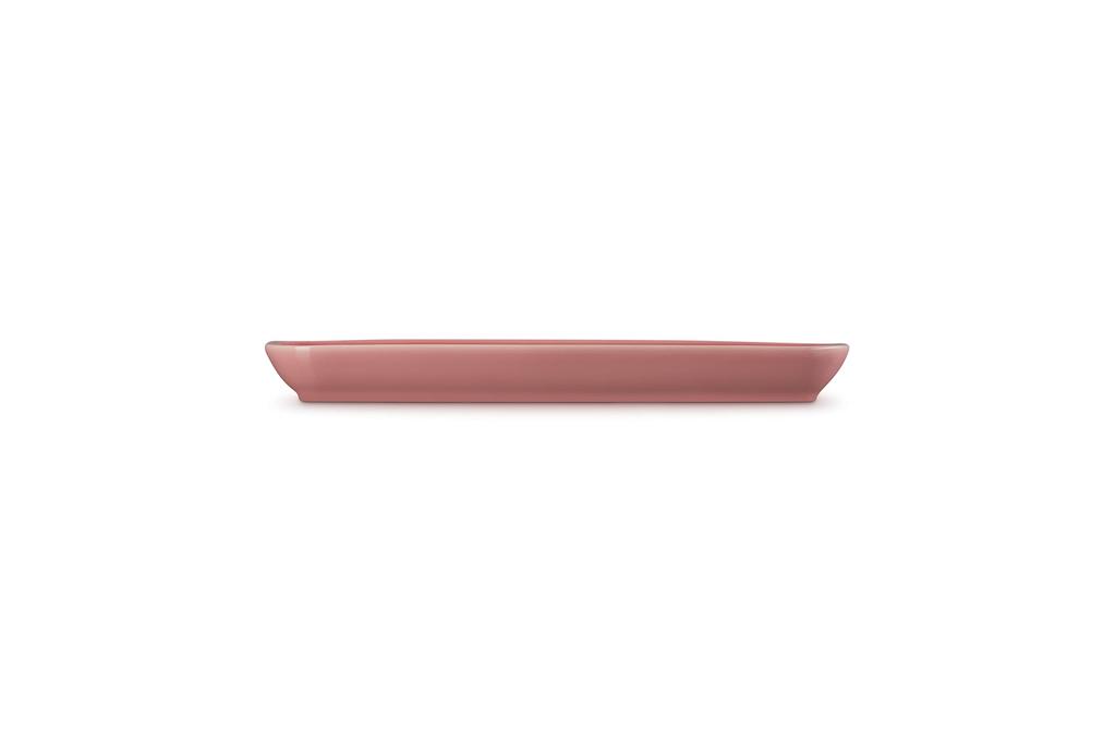 Le Creuset Rechteckige Platte 25cm Rose Quartz Hitzekaltbeständig Mikrowellenofen Spülmaschinenfest Backgeschirr Fisch Gegrillt