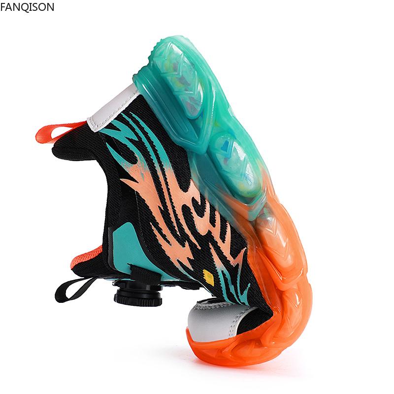 Весенне-осенняя детская дышащая сетчатая детская спортивная повседневная обувь — фото 5