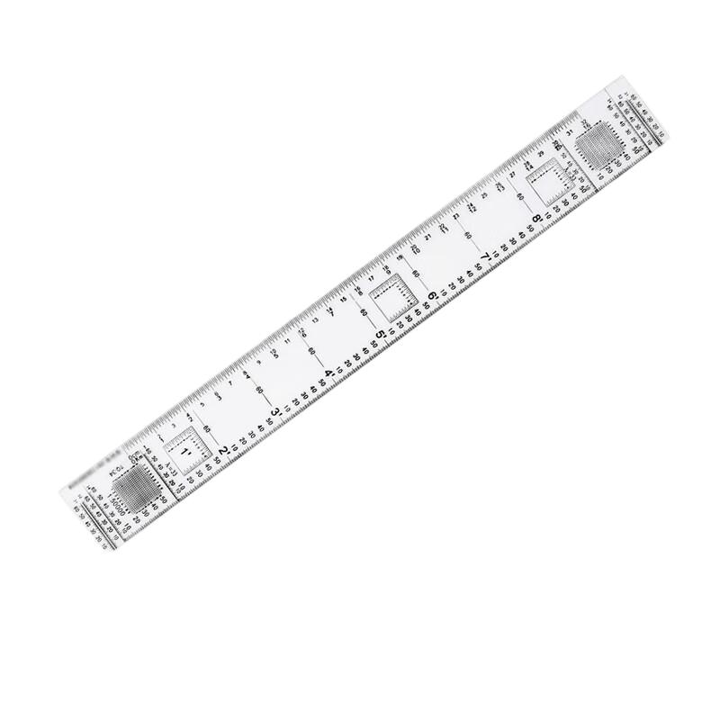 Chixun Professional Latitude/Longitude Map Scale Ruler