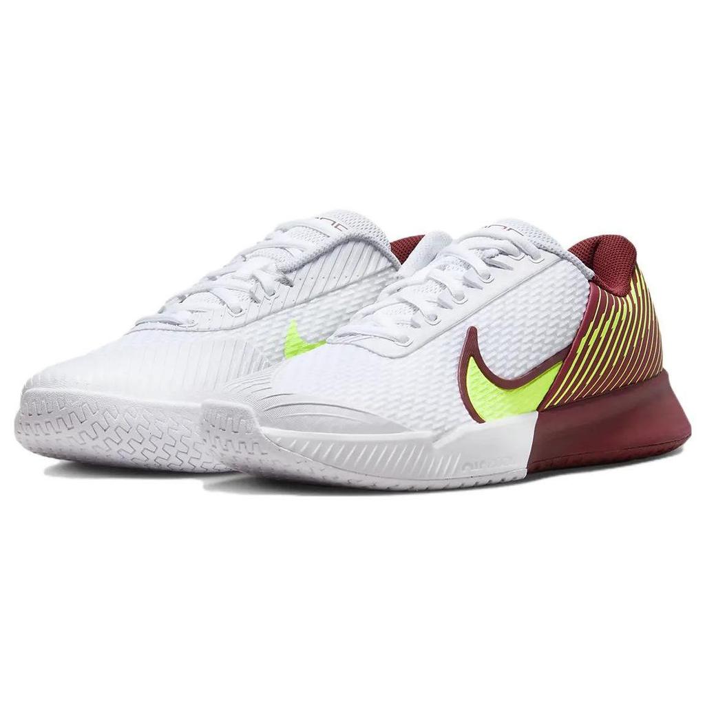 Nike Court Air Zoom Vapor Pro 2 HC Men's White Team Red Lime Blast DR6191-104