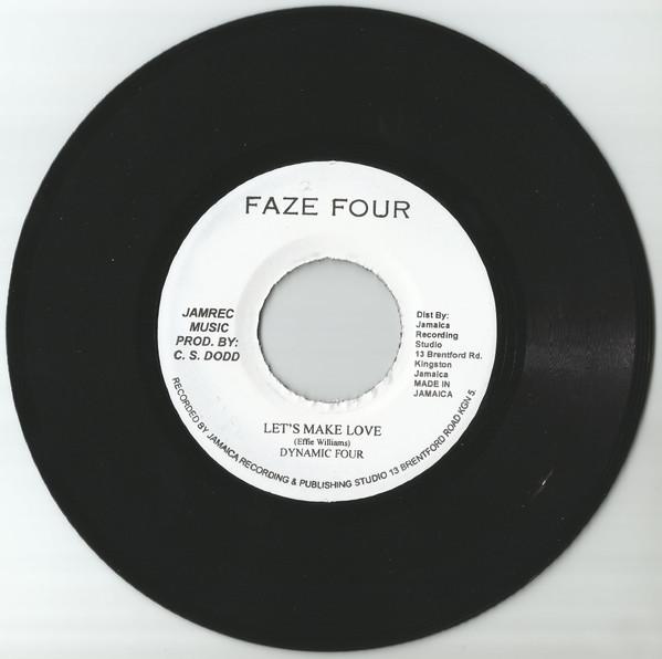 

7-дюймовая пластинка DYNAMIC FOUR / NEW ESTABLISHMENT - Let s Make Love НИКАКОЙ Faze Four 2013 Ямайка Регги, Ска и Даб Б/У