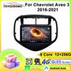 For Chevrolet Aveo 3 2016-2021 Navigation GPS Android Car Radio  Multimedia Player Stereo wifi+4G Carplay auto video