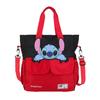 Lilo Stitch Kids Cartoon School Bag With Lightweight Nylon And Expandable Capacity For Elementary Students