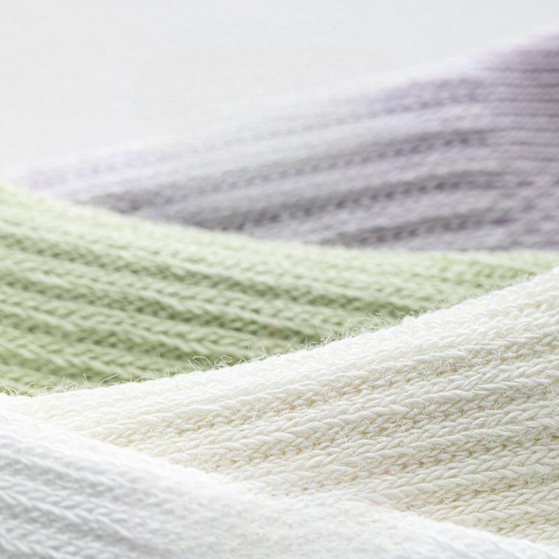 Five-finger Socks, Women's Pure Cotton Short Socks, Antibacterial and Anti-athlete's Foot, Mesh Breathable Mid-calf Toe Socks, Women's Split Toe Socks