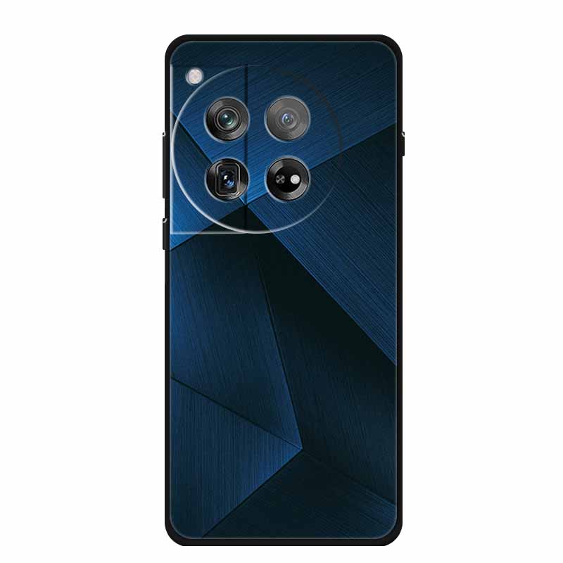 Marble Shell For OnePlus Ace 3 3 Pro Case Luxury Protector Soft Silicone Phone Cover for OnePlus 12R 12 R Colourful Black Fundas