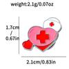Europe and the United States hot-selling medical theme metal badge medical first aid kit alloy oil drop brooch pin