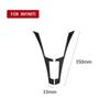 Carbon Fiber Interior Center Control Cover Trim fit for Infiniti Q50 Q60 2014-2019 car Accessories protection Sticker 3D