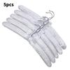 Satin Large Padded Hanger Silk Hangers Wardrobe Organization Hotel Room Supplies