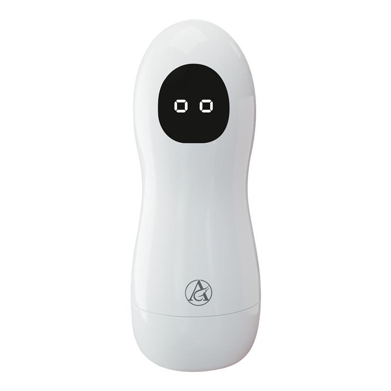 Heating Blowjob Male Masturbator Cup, Pocket Pussy with Large Particles, Simulated Vagina Clitoris Vibrator Sex Toy for Men
