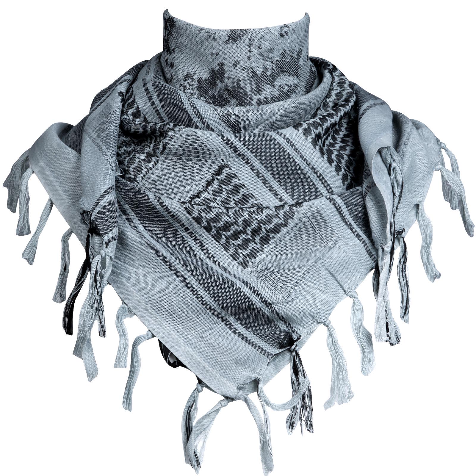 

Унисекс Тактический Хлопковый Шарф и Маска для Лица: Ветрозащитный, Пескозащитный и Защищающий от смога платок-кефия тренд 100-135CM