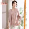 Women's Middle-Aged Autumn Knit Long-Sleeve Pullover