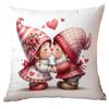 New Valentine's Day Pillow Cute Elf Red Love Living Room Sofa Pillow Cover