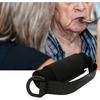 Disabled Eating Aids Utensil Holders Eating Assistance Hand Cuff for Holding Spoon, Fork, Cutlery Adjustable Nylon Gripping Strap for Limited