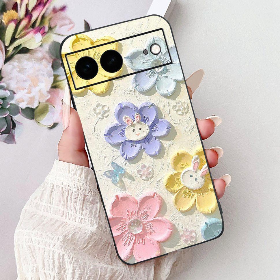 For Google Pixel 7 2022 Case Cute Fashion Painted Soft Silicone Phone Case For Google Pixel 7 Pixel7 Google7 GO3Z5 Cover Coque