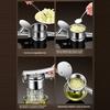 Manual Juicer Hand Press Stainless Steel Lemon Lime Orange Squeezer Versatile Kitchen Gadget for Juicing Citrus Draining Cabbage Mashing Potatoes