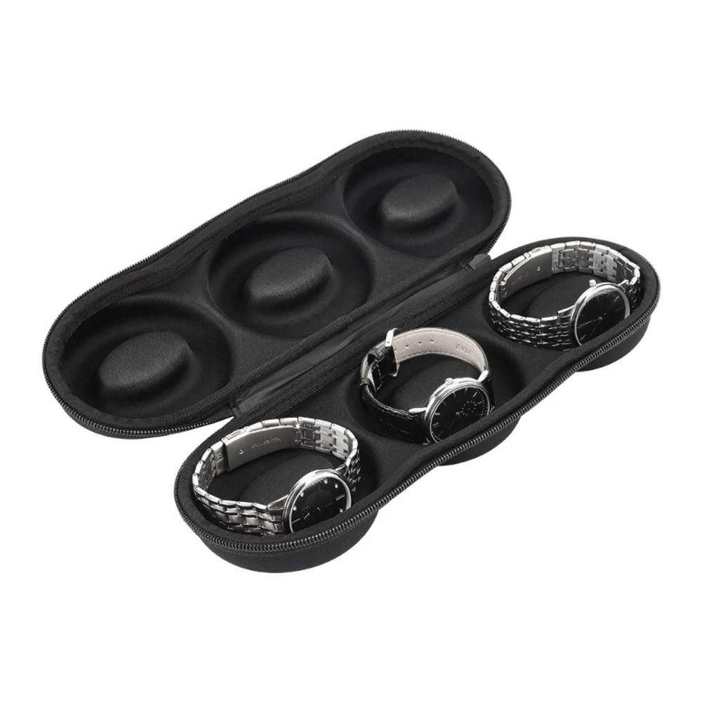 Waterproof Smartwatch Holder For Men Eva Watch Box Zipper Watch Storage Box Watch Display Holder