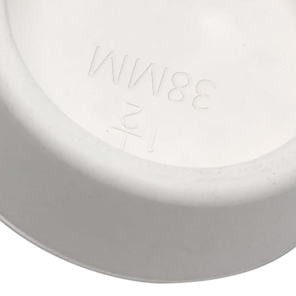 1 1/2'' Baltas guminis kamštis 38mm