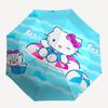 1pc Hello Kitty Automatic Opening/Closing Umbrella with Portable Tri-Fold Design, 8-Bone Iron Frame Outdoor Umbrella - Perfect Gift for Fans, Traveler
