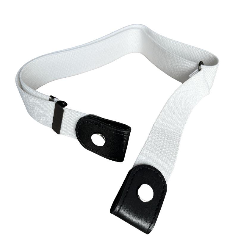 Trendy Invisible Stretch Elastic Waist Belt: Versatile Leather Fashion Accessory for Women.