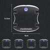 For Volkswagen 4pcs Car Transparent Door Handle Bowl Protector Film Stickers For Volkswagen GTI TOURAN MK5 MK6 MK7 Polo BORA Gol