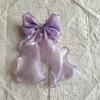 Bows Lace Big Bows Hairclip Women Elegant Spring Clip Spring Summer Hair Accessories Women Barrettes Embroidery Hair