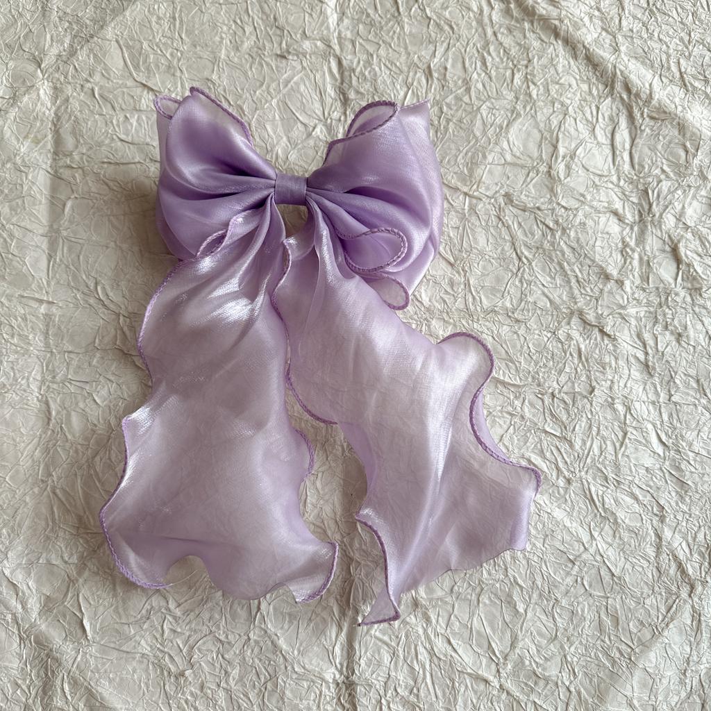 Bows Lace Big Bows Hairclip Women Elegant Spring Clip Spring Summer Hair Accessories Women Barrettes Embroidery Hair