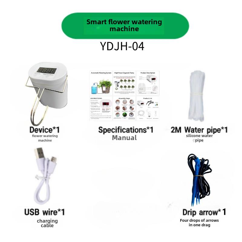 Smart Automatic Plant Watering System with Timer for Gardens and Potted Plants