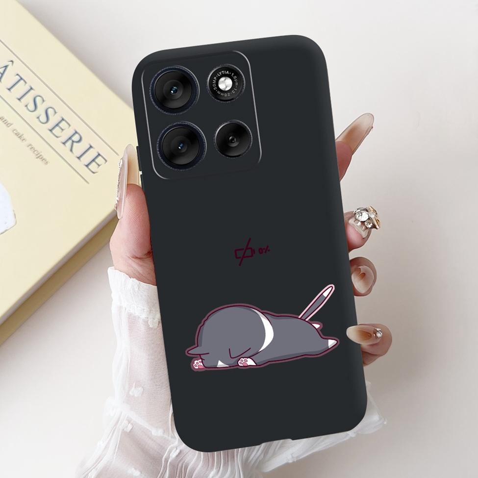5G For Motorola Moto G56 G86 Cover For Motorola Moto G86 Case Silicone Fashion Butterfly Luxury Cute Funny Painted Back Cover