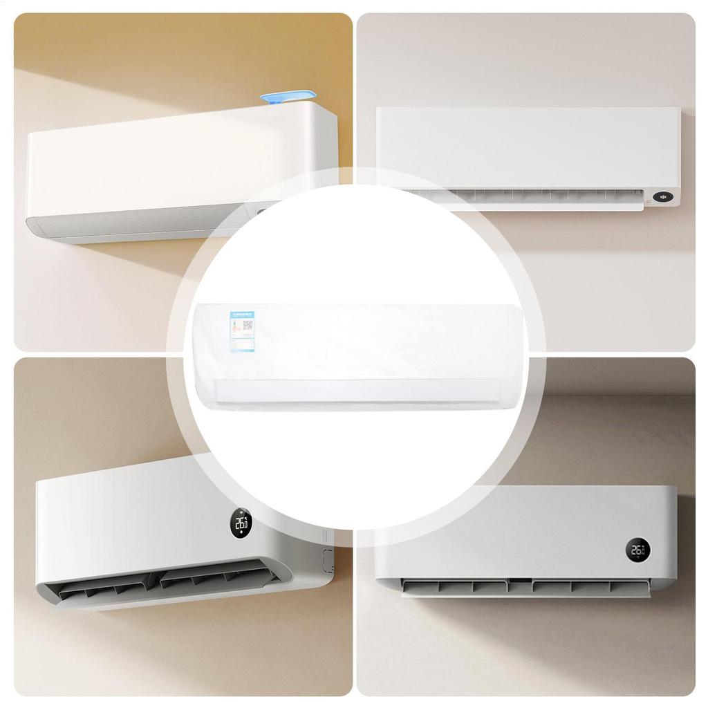 Indoor Air Conditioner Cover All-Inclusive Wall Air Conditioner Dust Cover Wear-Resistant Protective Cover Air Conditioner