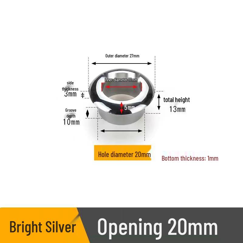 Round Cable Grommet: Desk Cable Organizer & Ventilation Cover